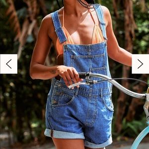 Free people ziggy shortalls